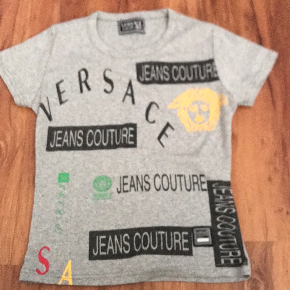 Vintage Versace jean couture shirt